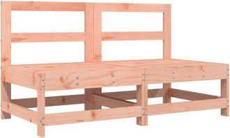 vidaXL Sof&aacute;s Centrales De Jard&iacute;n 2 Uds Madera Maciza De Abeto Douglas Vidaxl