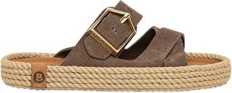 Bohonomad Sev. 12 Espadrille Slippers - Dames - Sandalen - Bruin - 38 EU - Leer - Schoenen