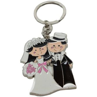 Trade Shop Trade Shop - 12 Portachiavis Segnaposto Bomboniere Confetti Matrimonio Wedding Promesss