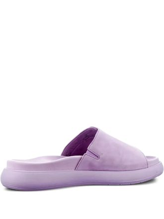Gabor buckled flat sandals - women - Rubber/Leather/Suede - 37 - Purple
