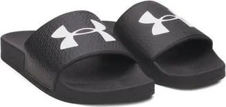 Under Armour UA ARMR Slide Sandal in Black/black/white at Nordstrom, Size 11