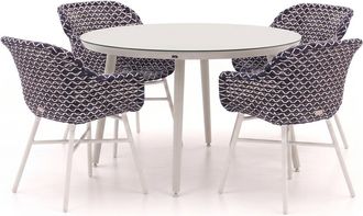 Hartman Hartman Delphine/Sophie Studio &oslash;128cm dining tuinset 5-delig