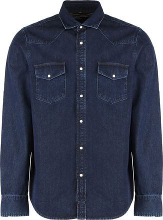 Moorer Larrie Denim Shirt