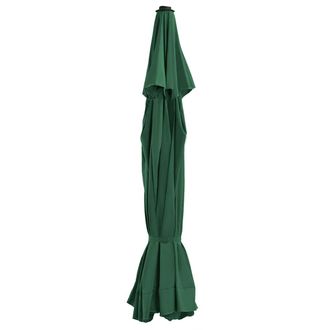 vidaXL Tela De Repuesto Para Sombrilla Verde 515 Cm Vidaxl
