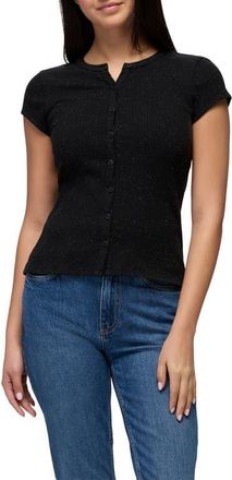 Prana Cambria Cove Stretch Organic Cotton Cardigan in Black Heather at Nordstrom, Size X-Small
