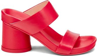 AGL Agl Jane H Croisette Leather Slide