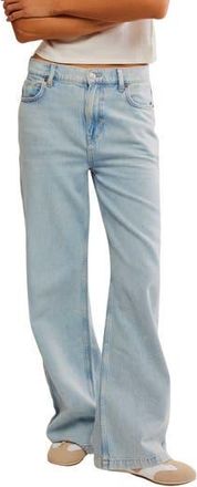 Free People Stride High Waist Wide Leg Jeans in Roam Free at Nordstrom Rack, Size 27