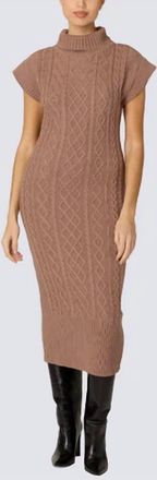 Cleobella Shana Midi Dress In Woodrose