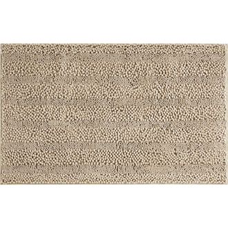 Laura Ashley Astor 27-Inch Chenille Bath Mat in Linen at Nordstrom Rack