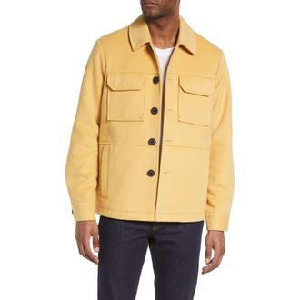 Noize Amari Utility Jacket in Suede at Nordstrom Rack, Size Medium