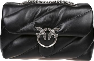 Pinko Love Classic Puff Sheepskin Shoulder Bag