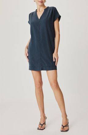 Splendid Short Sleeve Shift Dress in Mood Indigo Blue at Nordstrom Rack, Size X-Small
