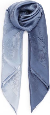 Ferragamo Palazzo Jacquard Silk Scarf