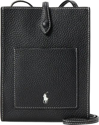 Polo Ralph Lauren Borsa a tracolla Polo Play in pelle - Nero