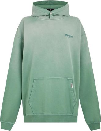 Represent Hoodie - Heren - Hoodies - Groen - M - Katoen - Hoodies & sweatvesten