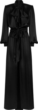 Dolce & Gabbana Silk Satin Maxi Dress - Womens - Silk