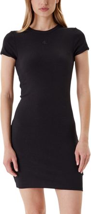 Calvin Klein Jeans Bodycon Korte Mouw Jurk