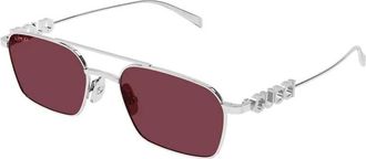 Gucci Red Pilot Unisex Sunglasses GG1804S 004 54