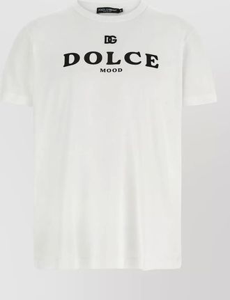 Dolce & Gabbana cotton printed short-sleeve t-shirt