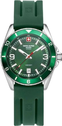 Swiss Alpine Military Horloges - Heren - Horloges - Groen - ONE Size - Accessoires