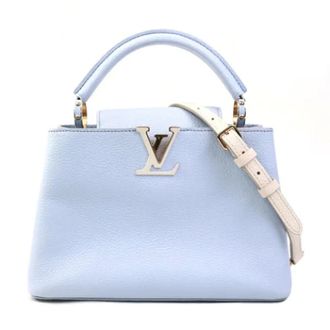 Louis Vuitton Tweedehands leren handtassen - Dames - Pre-owned - Paars - Maat: ONE Size Leer