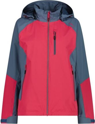 F.lli Campagnolo Ripstop Jacket Zip Hood Regenjacke f&uuml;r Damen | rot