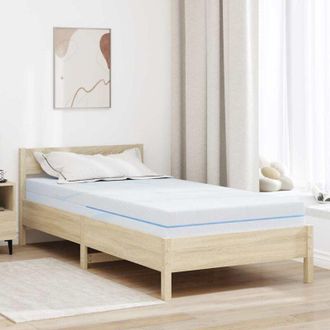 vidaXL Colch&oacute;n Blanco 100 X 200 Cm Espuma Vidaxl