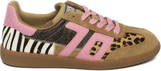 Back70 Back70, Schoenen, Dames, Veelkleurig, 36 EU, Katoen, Squid Sneaker