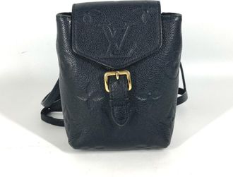 Louis Vuitton Black Noir Monogram Empreinte Backpack (Pre-Owned)