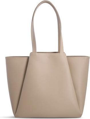 Kaai Pyramid Leather Tote Bag in Greige Taupe at Nordstrom
