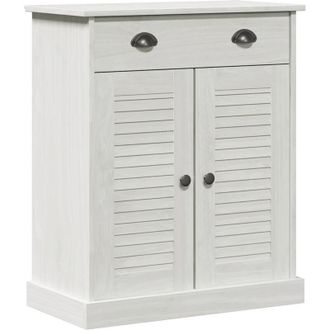 vidaXL Bathroom Cabinet vigo White 67.5 x 34 x 80 cm Solid pine wood Vidaxl