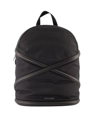 Alexander McQueen Alexander Mcqueen Mens Backpack - - Black - Leather - One Size
