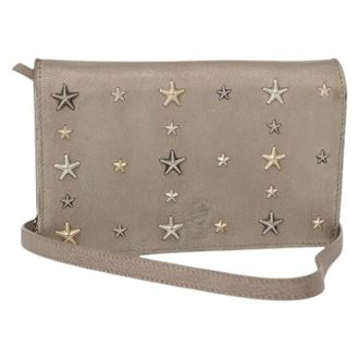 Jimmy Choo London Borsa a spalla in pelle Pre-owned - - Pre-owned - Donna - Beige - ONE SIZE