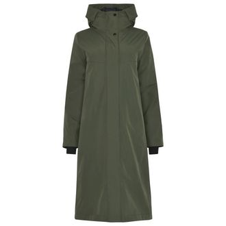 Didriksons 1913 Selina Parka Mantel f&uuml;r Damen | oliv
