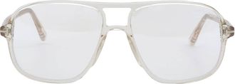 Tom Ford Blue Light Block Navigator Mens Eyeglasses FT5737-B 045 56