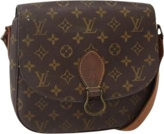 Louis Vuitton Pre-owned Canvas Cross Body Bag - Dames - Vintage Schoudertas - Bruin - ONE Size - Vintage