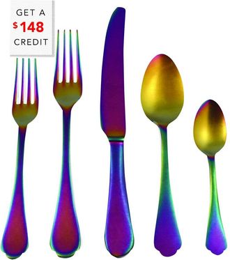 Mepra 20Pc Flatware Set With $148 Credit