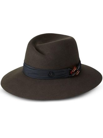 Maison Michel Fedora hoed - Groen