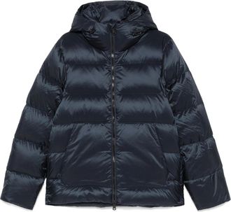 J.Lindeberg Farrell Down Jacket - Heren - Gewatteerde jassen - Blauw - L - Leer - Jassen