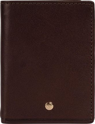 Bugatti Geldb&ouml;rse BUGATTI NEAPLES, Herren, braun, Leder, leicht gl&auml;nzend, unifarben, Kleinlederwaren Geldb&ouml;rse, echt Leder