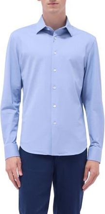 Bugatchi James OoohCotton Button-Up Shirt in Classic Blue at Nordstrom Rack, Size Xxx-Large