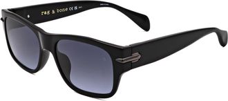 Rag & Bone RNB5057/S 085K 9O Black Ruthenium/Smoke Gradient