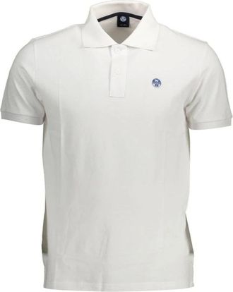 North Sails Heren, Tops, Wit, Maat: 2XL Katoen