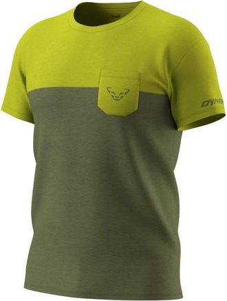 Dynafit Transalper Pocket S/S Tee Laufshirt f&uuml;r Herren | oliv
