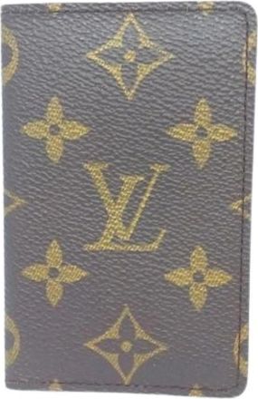 Louis Vuitton Pre-owned Kaarthouder - unisex - Vintage Accessoires - Bruin - ONE Size - Vintage