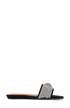 Kurt Geiger Kensington Slide Sandal in Charcoal at Nordstrom, Size 9.5Us