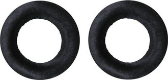 Beyerdynamic Beyerdynamic Edt 990 Vb Velor Garmuffs Sin Rellenos De Espuma, Negro, Par