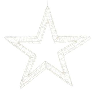 Luca Lighting Figuras navide&ntilde;as LED Blanco c&aacute;lido H6xB56xL56cm