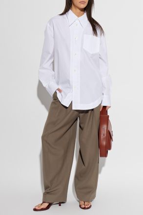 Ami Shirt With Pocket, Womens, White