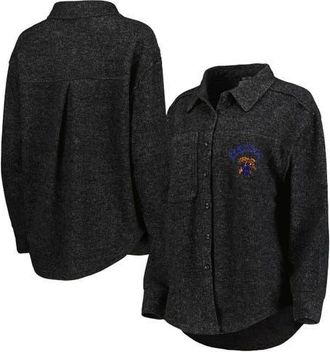 Gameday Couture Womens Gameday Couture Black Kentucky Wildcats Switch It Up Tri-Blend Button-Up Shacket at Nordstrom, Size Small